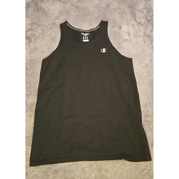 Champion Other - Vtg 90s Champion Men's Medium Black Tank Top Sleeveless Athletic Muscle Shirt
